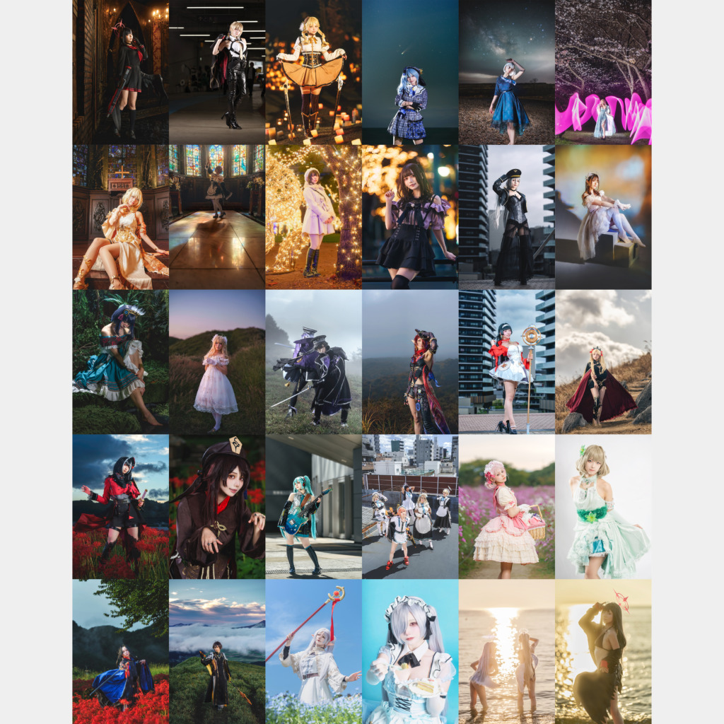 25年コス縦写真まとめ